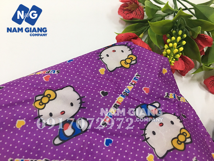 Ga chống thấm cho bé họa tiết (1m8x2mx10cm)