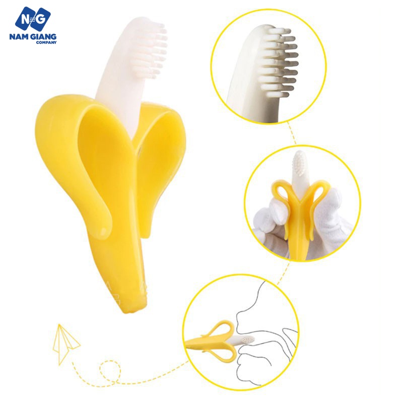 Gặm nướu quả chuối kichi