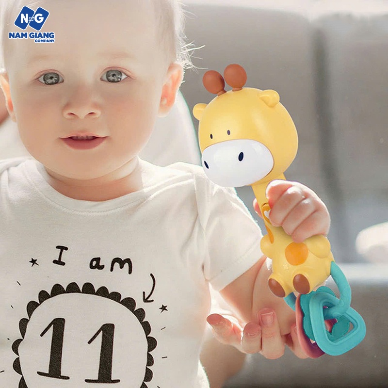 Gặm nướu xúc xắc có đèn có nhạc kèm hộp