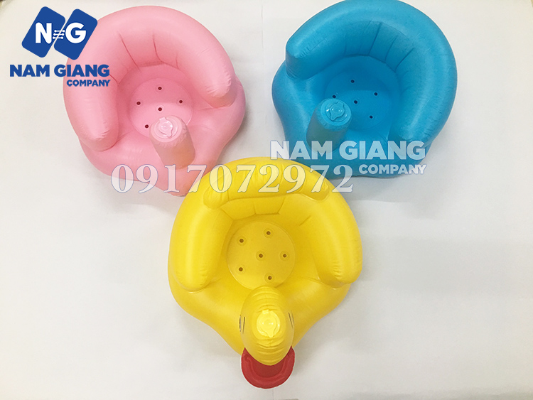 Ghế hơi tập ngồi cho bé hình vịt