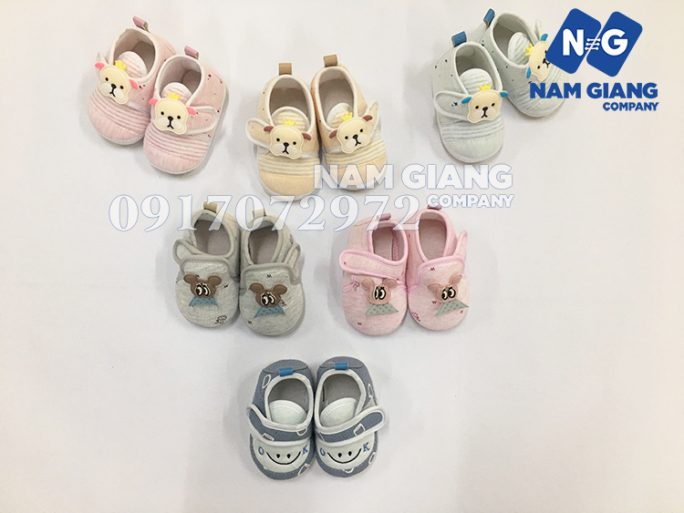 Giày tập đi đế cao su chống trơn trượt