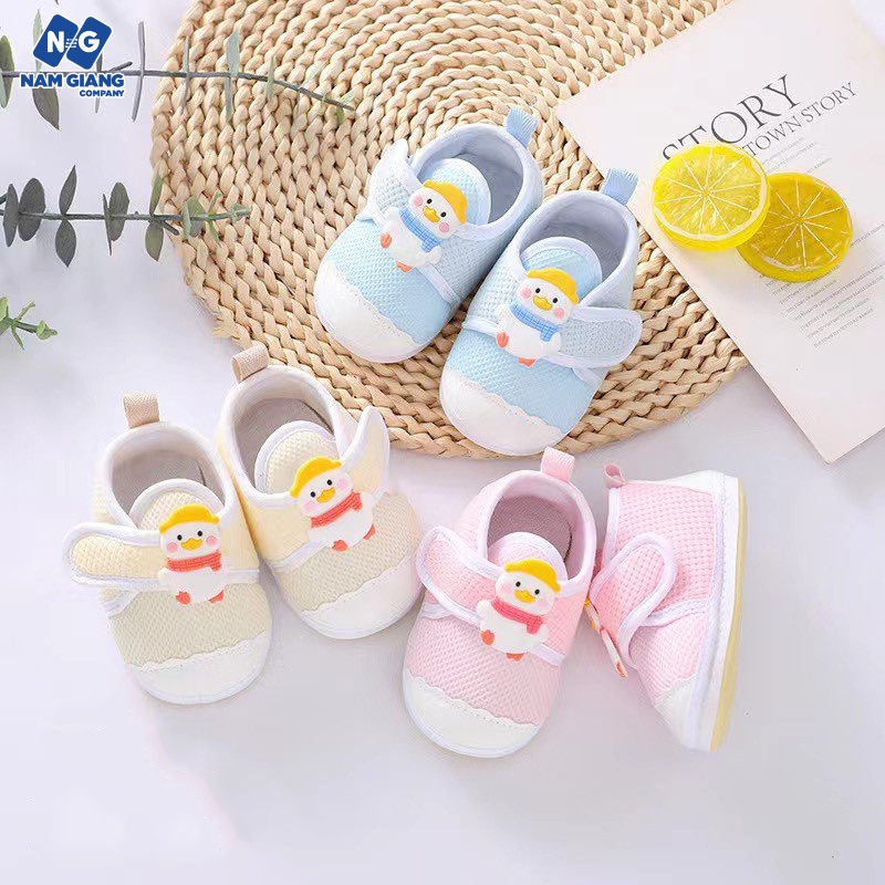 Giày tập đi hộp đế vải