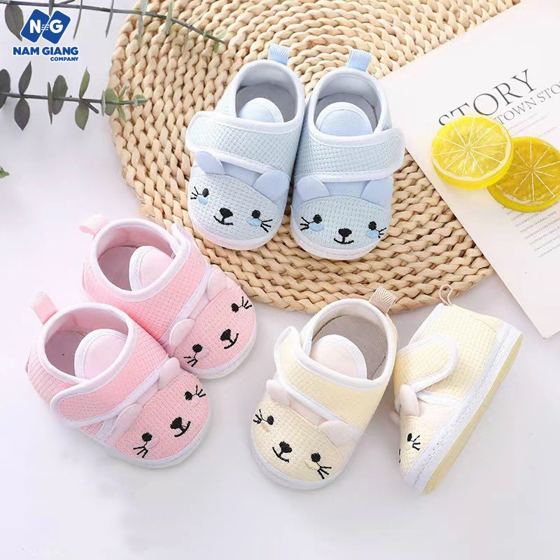 Giày tập đi hộp đế vải