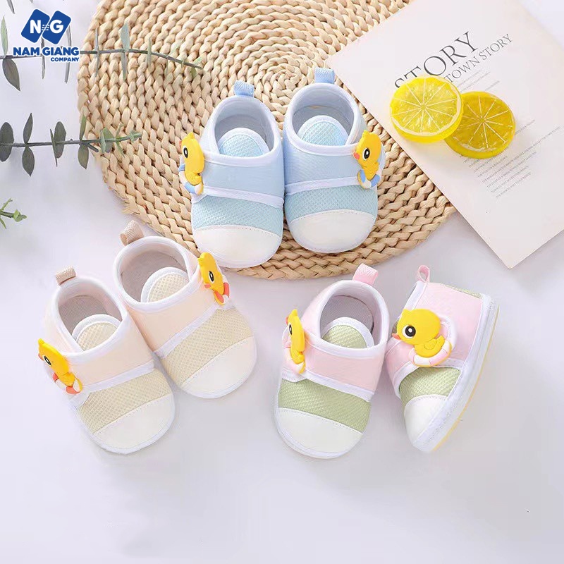 Giày tập đi hộp đế vải