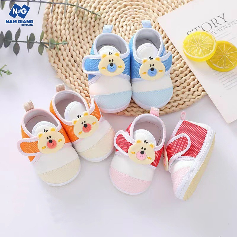 Giày tập đi hộp đế vải