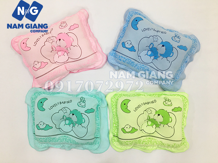 Gối bông lõm Kio Kio