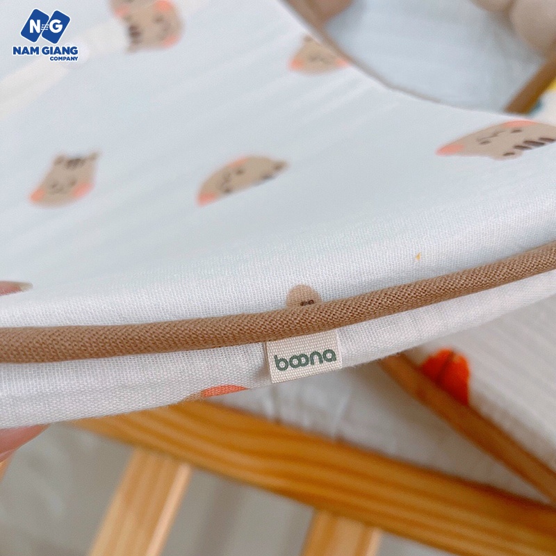 Gối cao su non cho bé boona