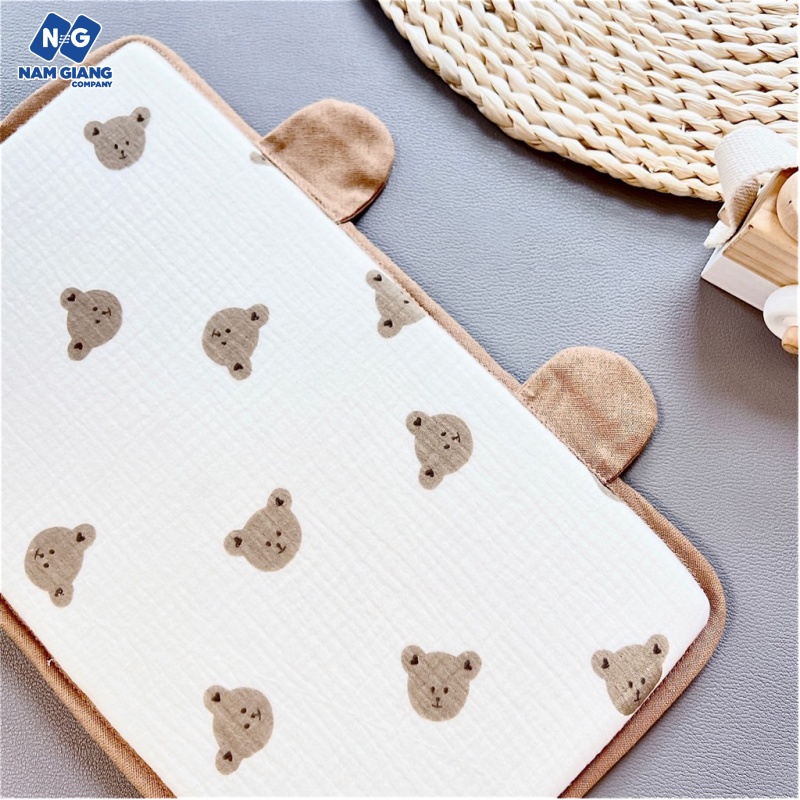 Gối cao su non cho bé boona