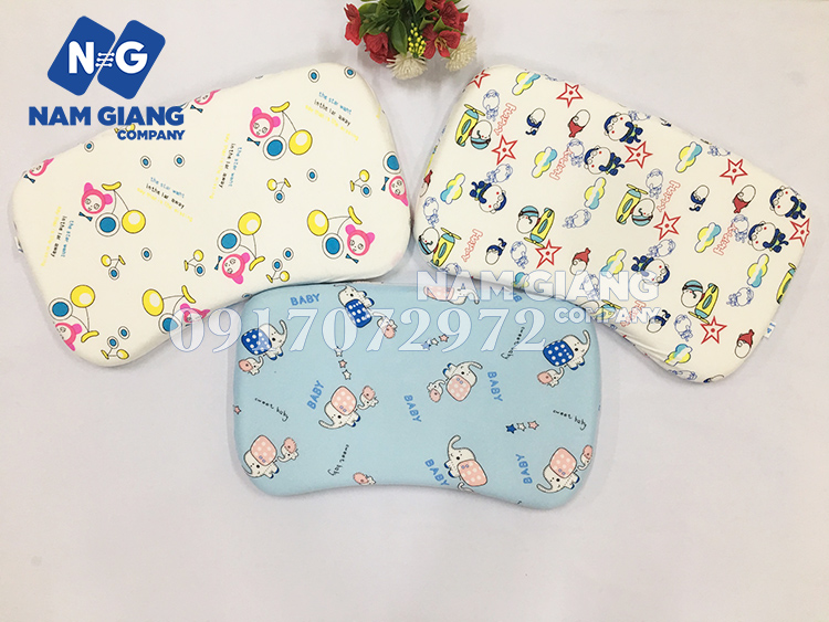 Gối cao su non cho bé (to)