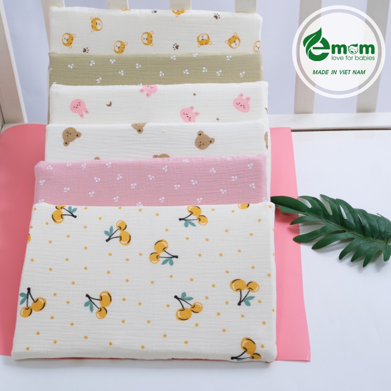 Gối cao su non EMOM muslin