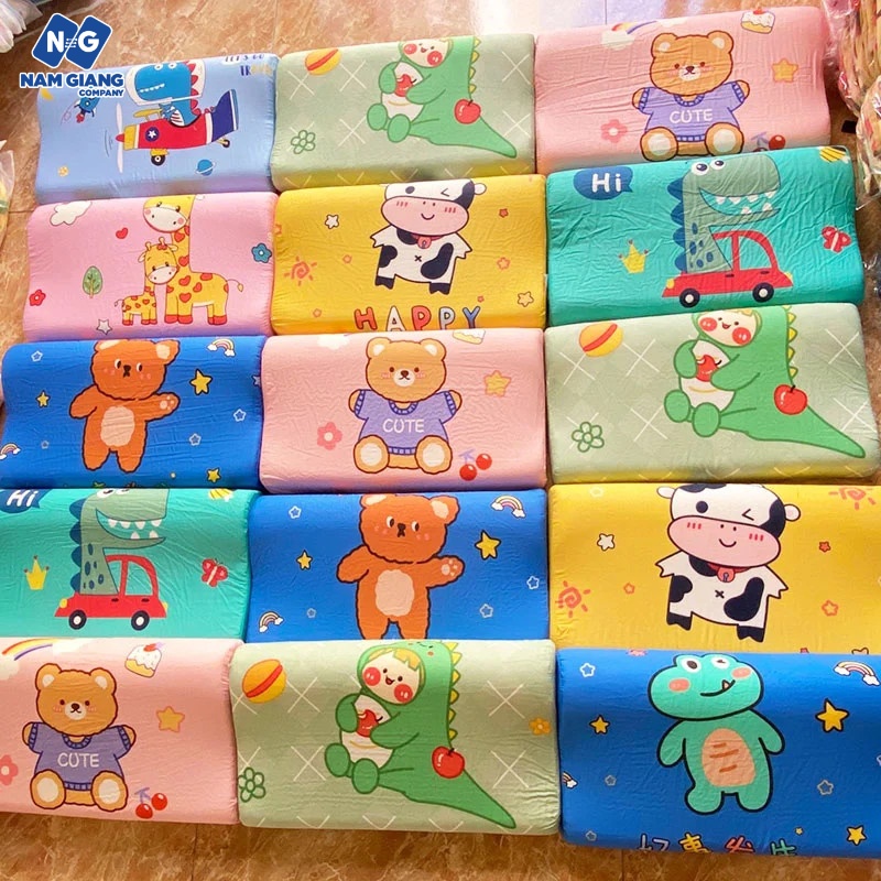 Gối cao su thông hơi cho bé đi mẫu giáo