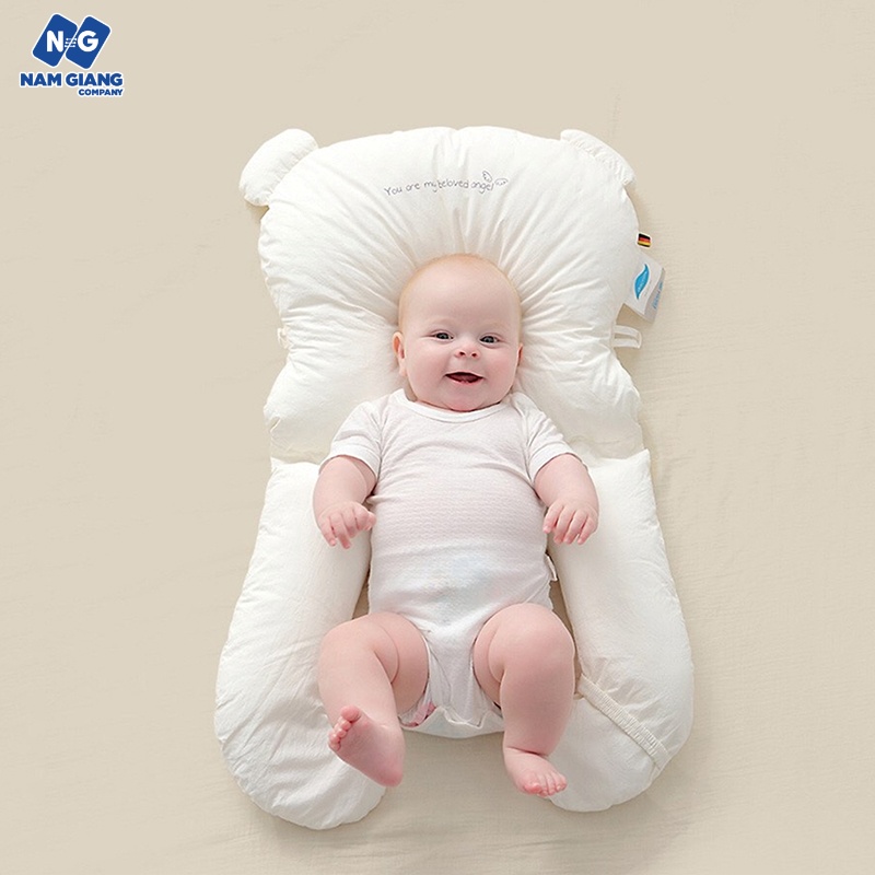 Gối chặn chữ U cho bé họa tiết
