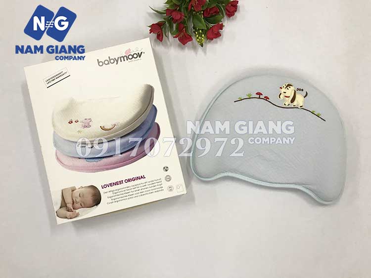 Gối chống méo đầu baby moov có hộp