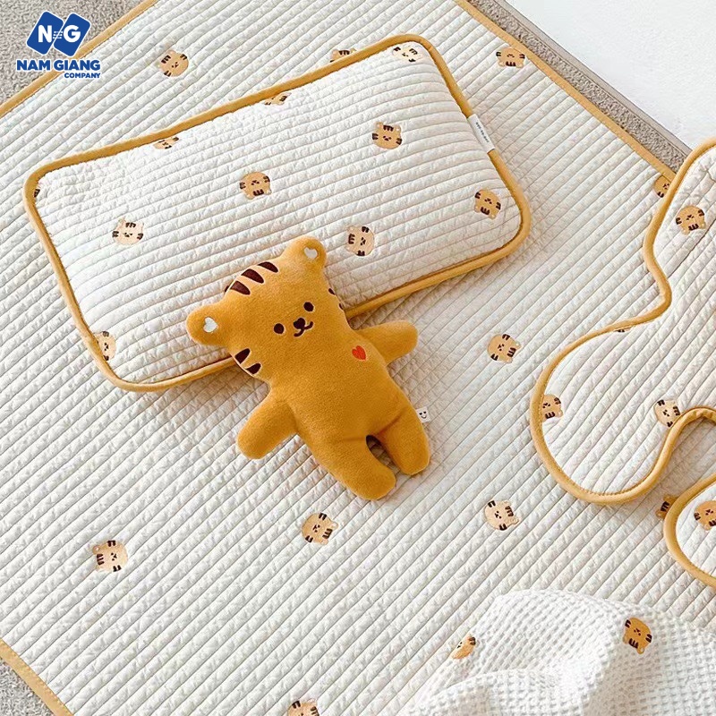 Gối điều hòa trần bông hàn quốc cho bé