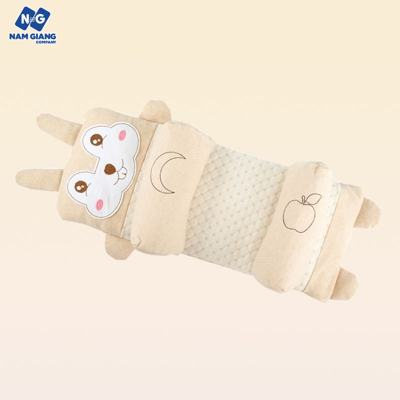 Gối định hình hình thú kèm chặn bông