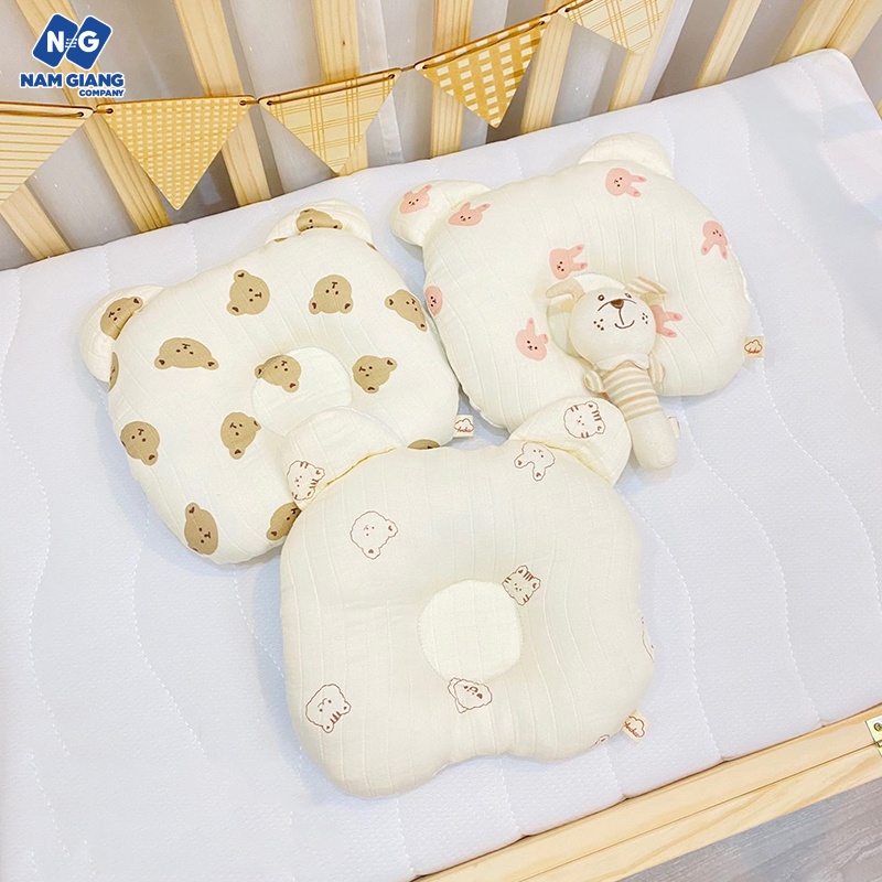 Gối lõm ANCHEE xô trần hàn hình mây tai gấu