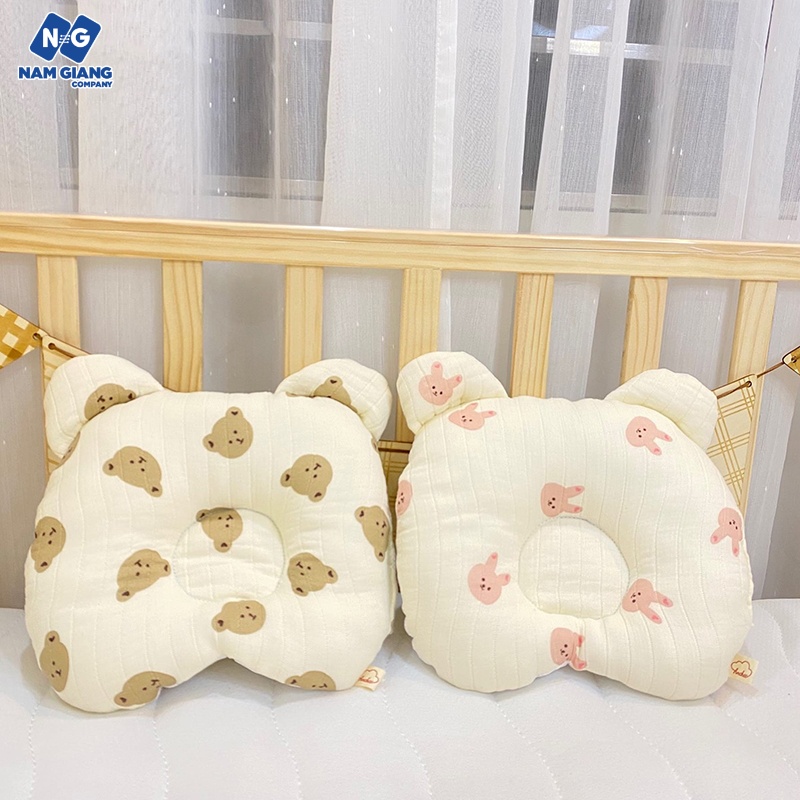 Gối lõm ANCHEE xô trần hàn hình mây tai gấu
