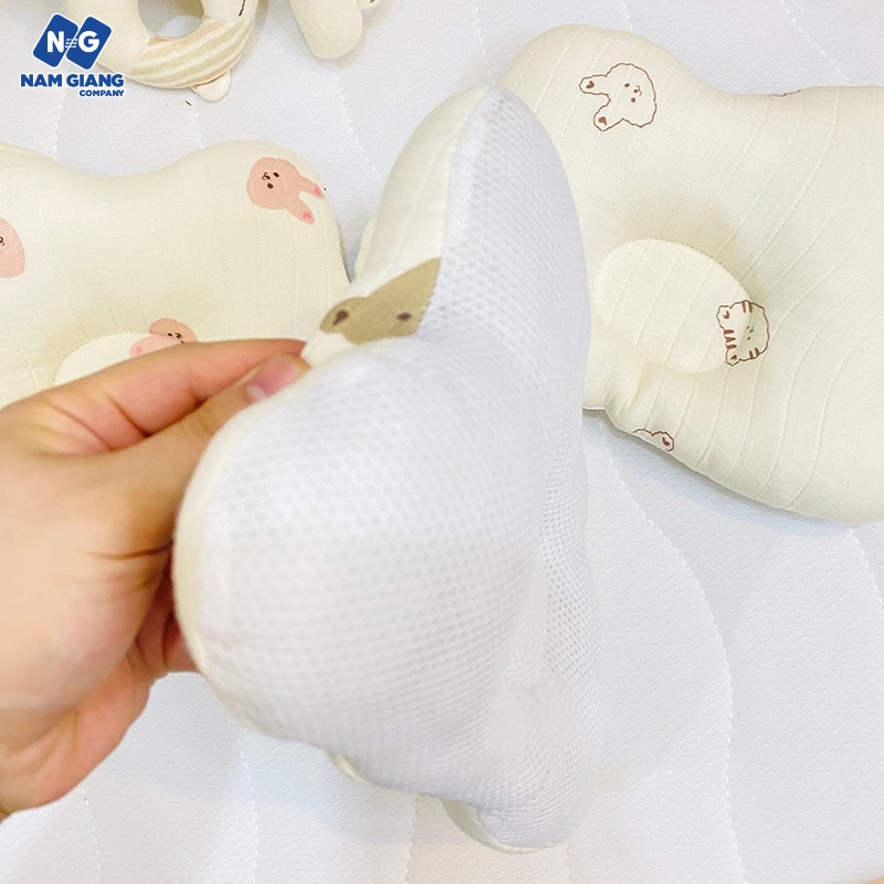 Gối lõm ANCHEE xô trần hàn hình mây tai gấu