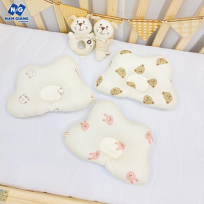 Gối lõm ANCHEE xô trần hàn hình mây tai gấu