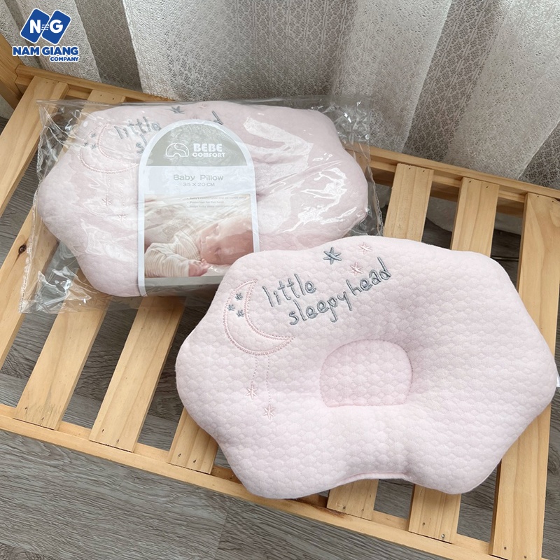 Gối lõm mây sơ sinh chống bẹt đầu bebe comfort