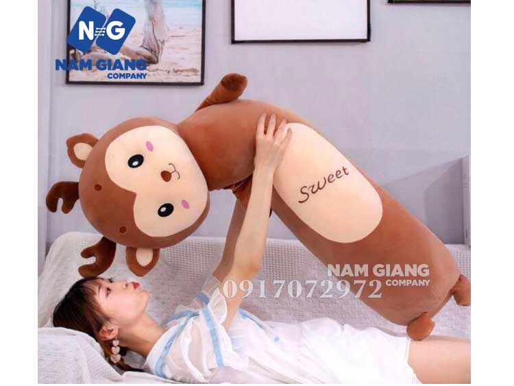Gối ôm hình thú to