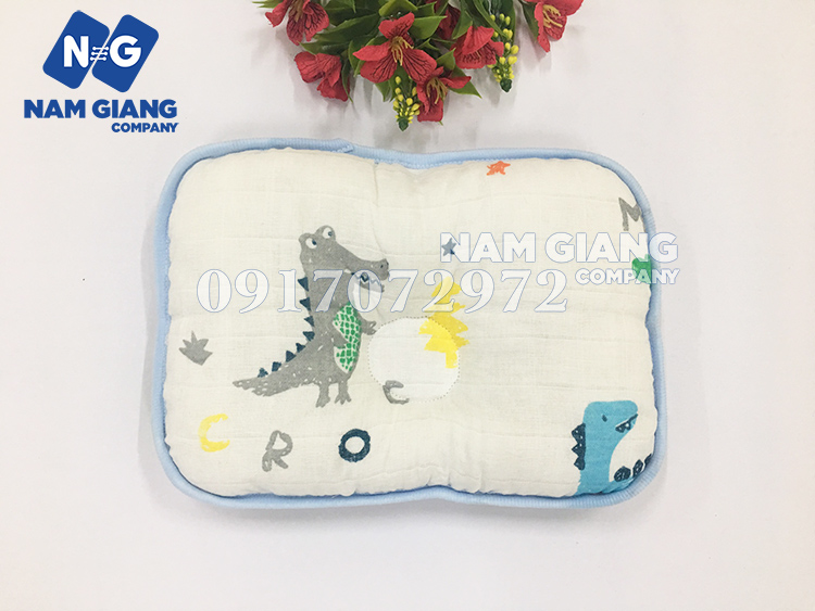 Gối xô lõm cho bé