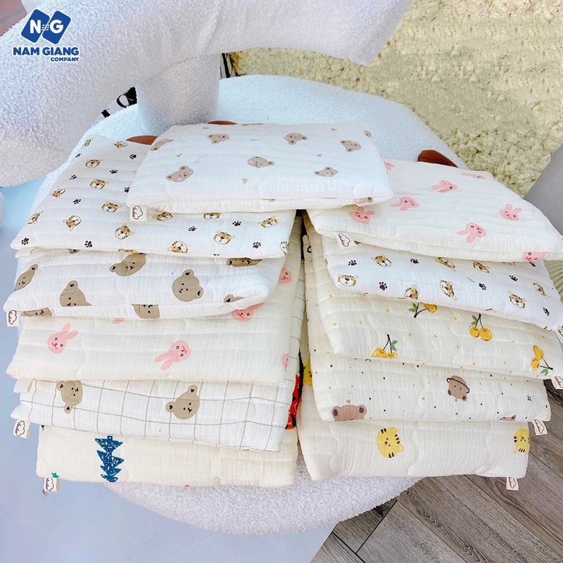 Gối xô muslin trần bông ANCHEE