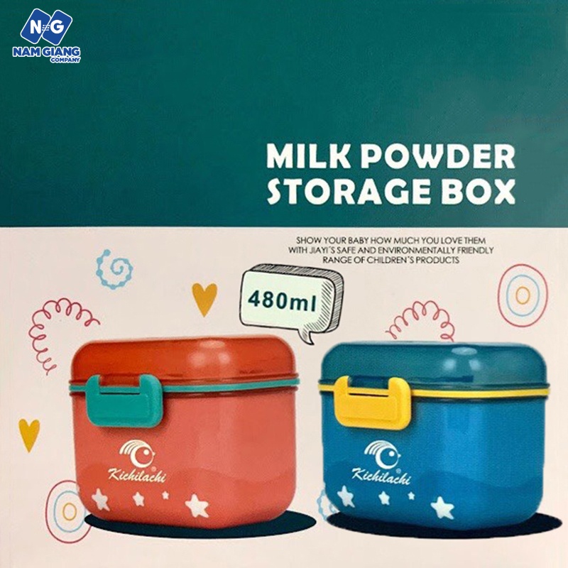 Hộp đựng sữa bột KICHI