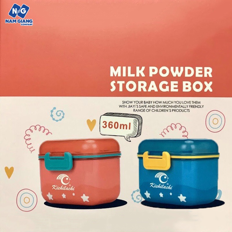 Hộp đựng sữa bột KICHI