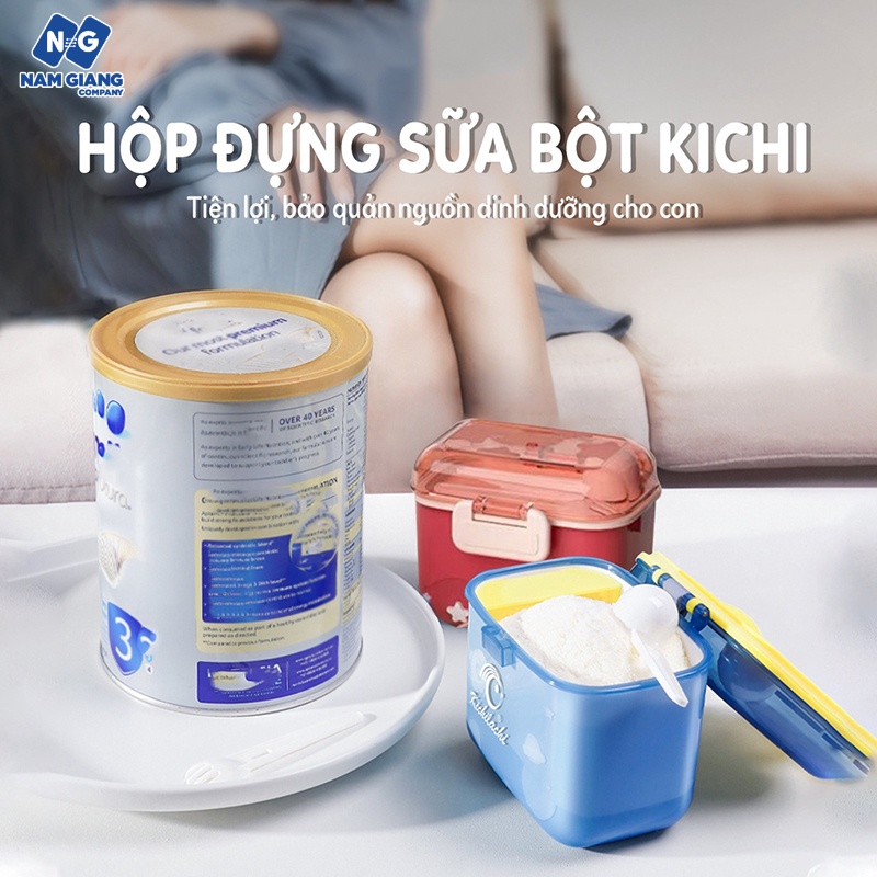 Hộp đựng sữa bột KICHI