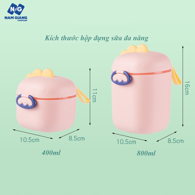 Hộp đựng chia sữa bột cho bé