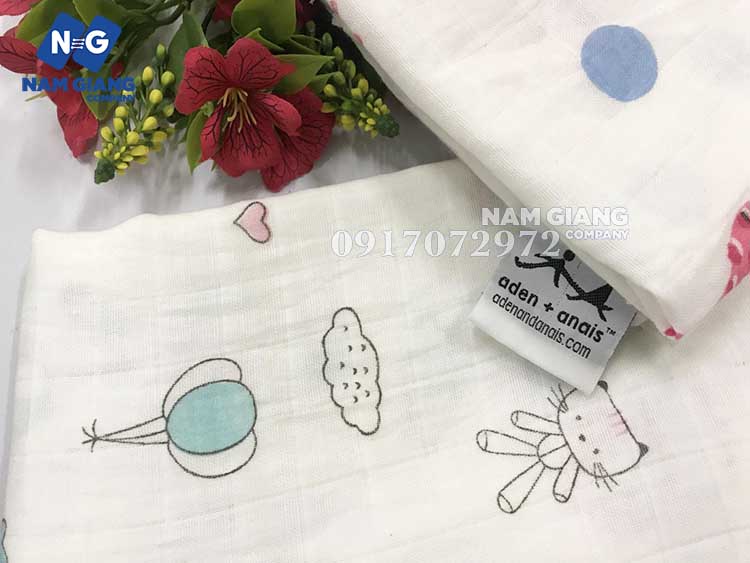 Hộp sét 2 khăn tắm Aden Swaddle