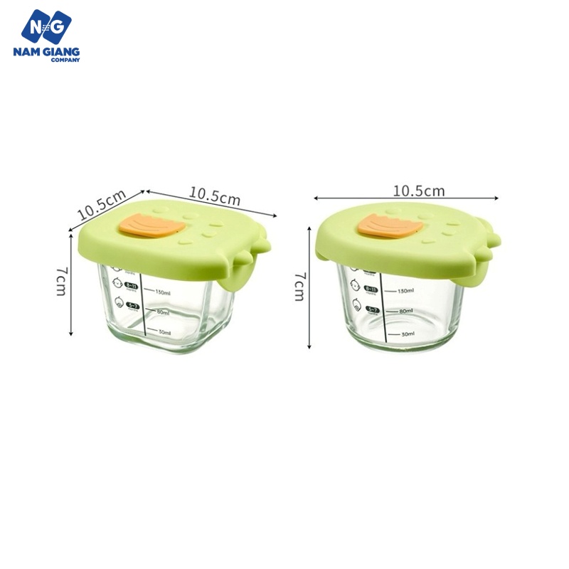 Hũ trữ đông thủy tinh khủng long