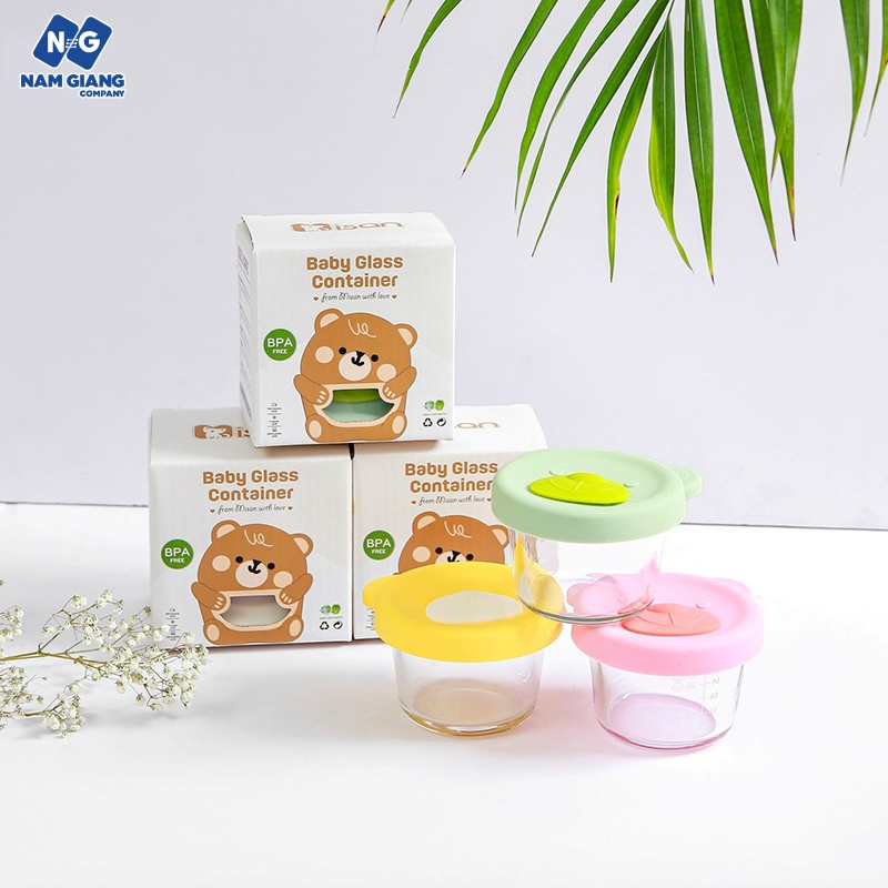 Hũ trữ đông thủy tinh MISAN