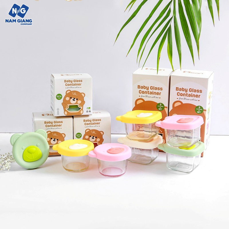 Hũ trữ đông thủy tinh MISAN