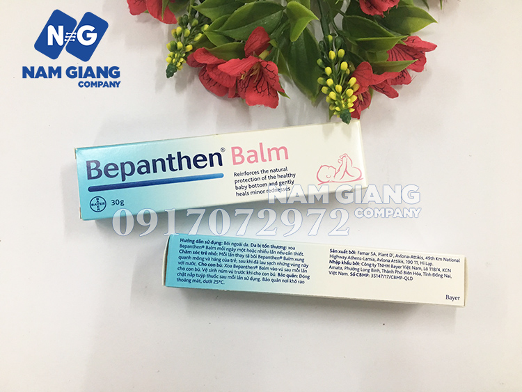 Kem chống và trị hăm bepanthen 30g