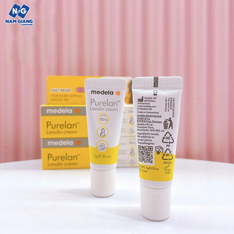 Kem chống và trị nứt đầu ti MEDILA PURELAN 7g