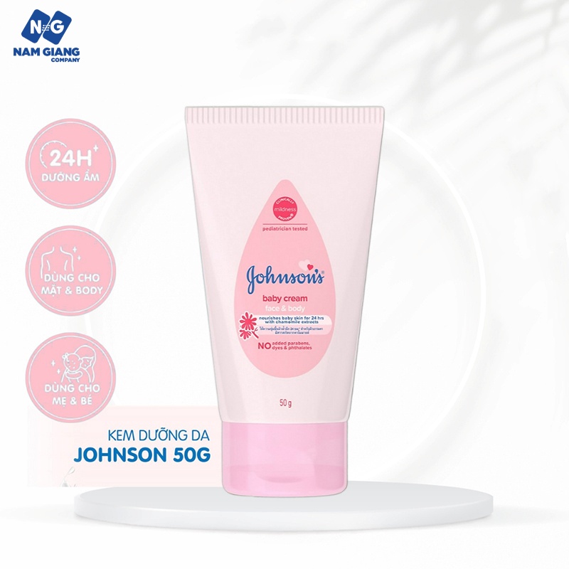 Kem dưỡng da johnson baby 50g
