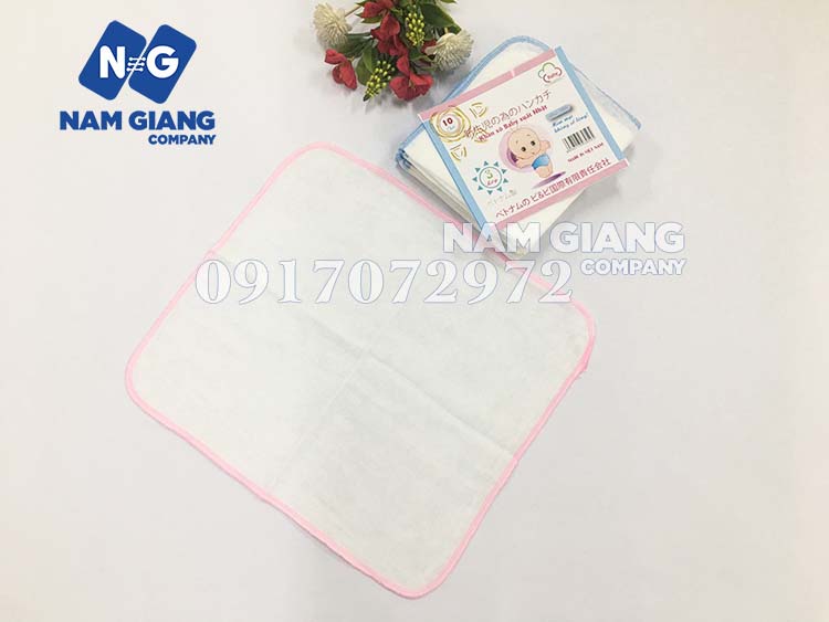 Khăn sữa baby siêu thấm 3 lớp (gói 10 chiếc)