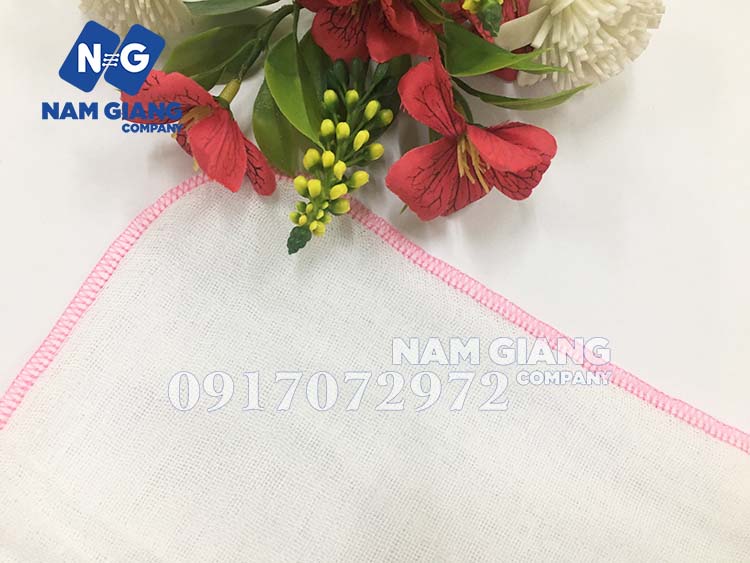 Khăn sữa KIBA Nhật 4 lớp (gói 10 chiếc)