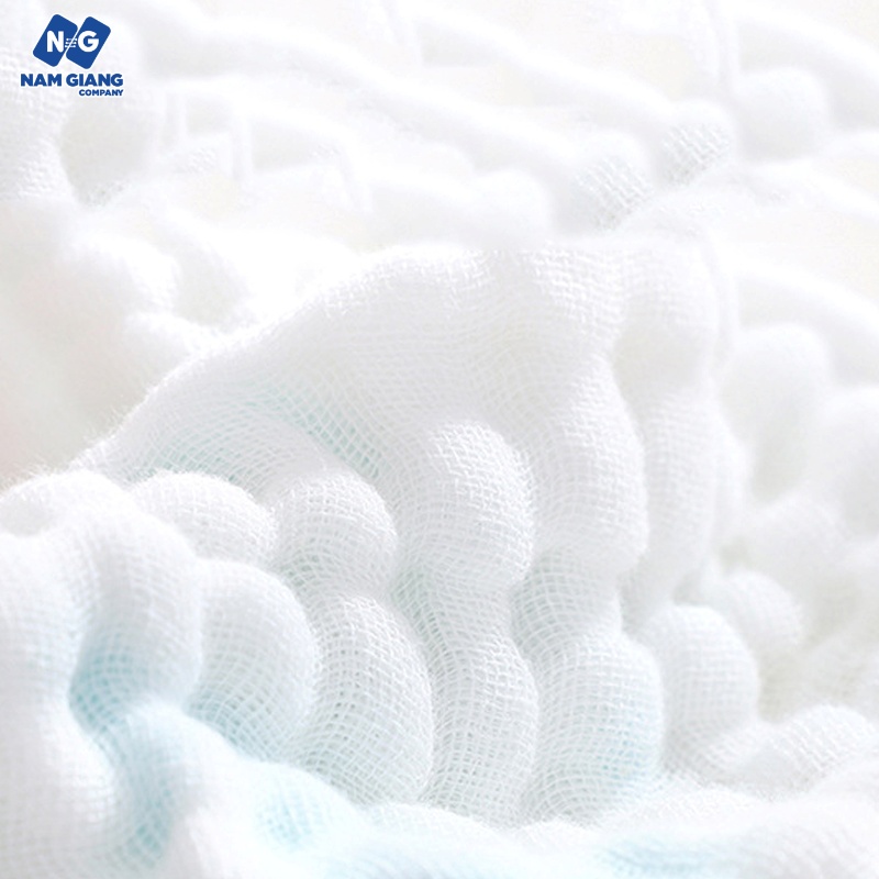 Khăn sữa KILUTA xô nhăn 6 lớp ( Sét 5C)