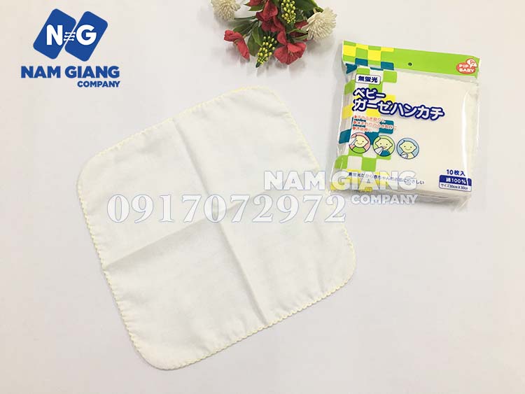 Khăn sữa Nhật CHU CHU (gói 10 chiếc)