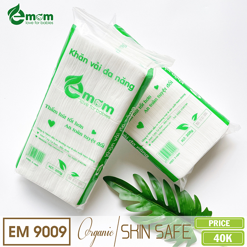 Khăn vải khô đa năng EMOM 300 Gram