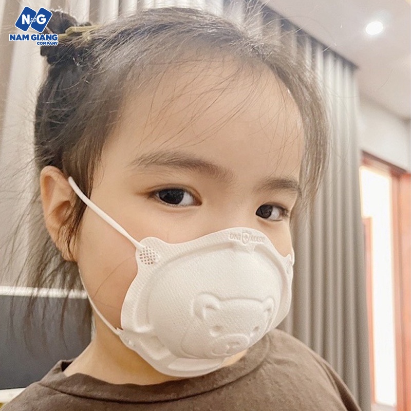 Khẩu trang gấu Uni mask (sét 3C)