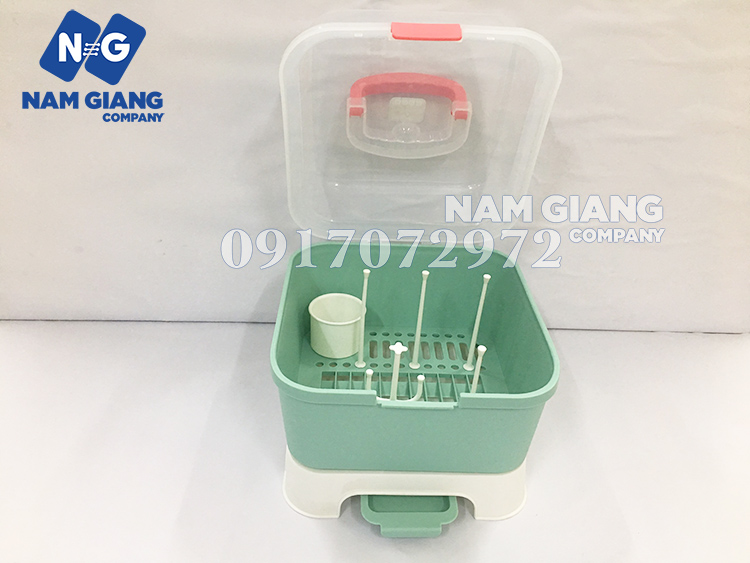 Khay úp bình sữa cao cấp Hybaby