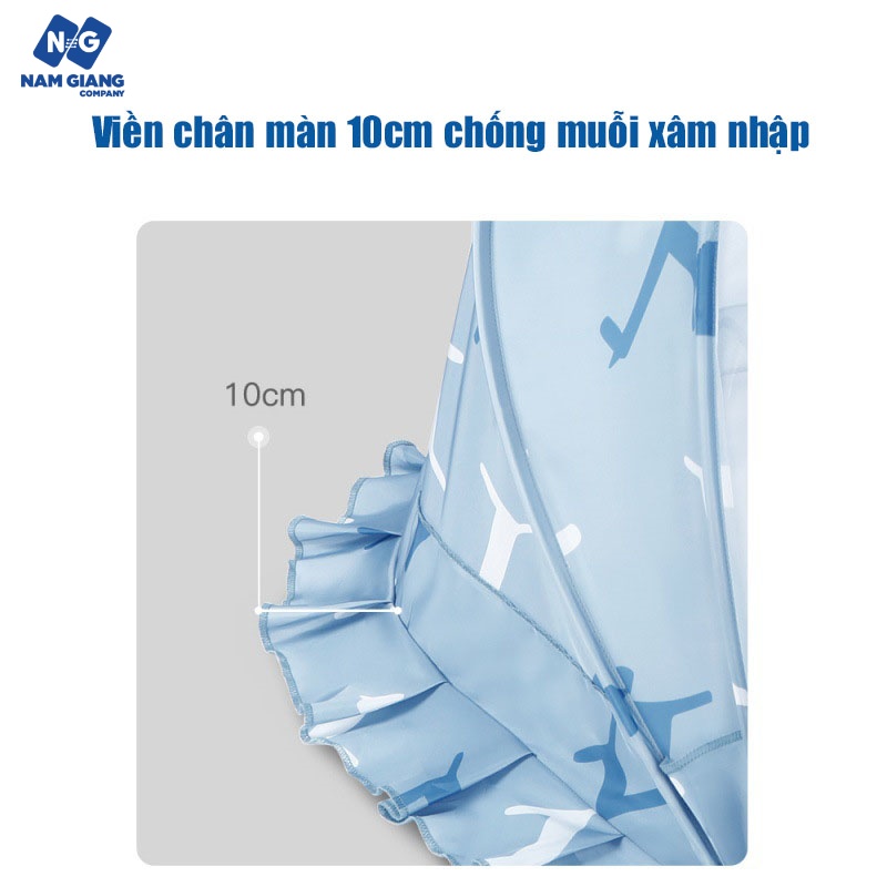 Màn chụp gấp gọn in hình