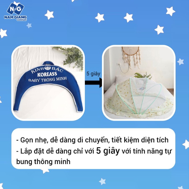 Màn chụp gấp gọn Kinh Bắc