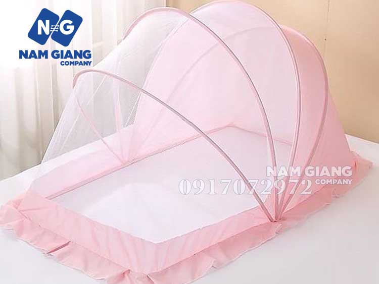 Màn chụp gấp gọn sơ sinh