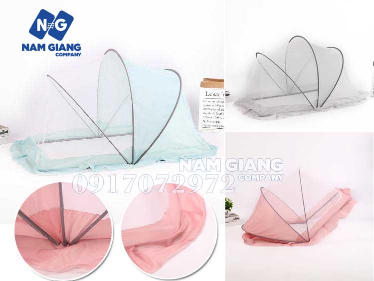 Màn chụp gấp gọn sơ sinh