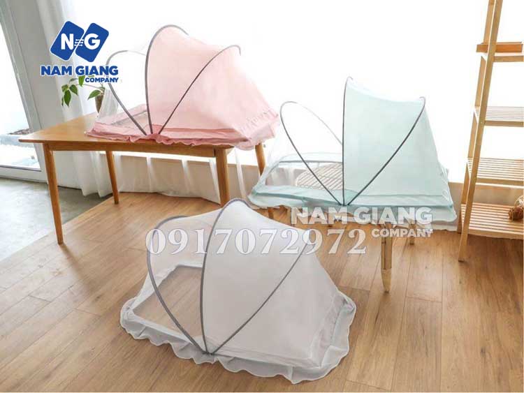 Màn chụp gấp gọn sơ sinh